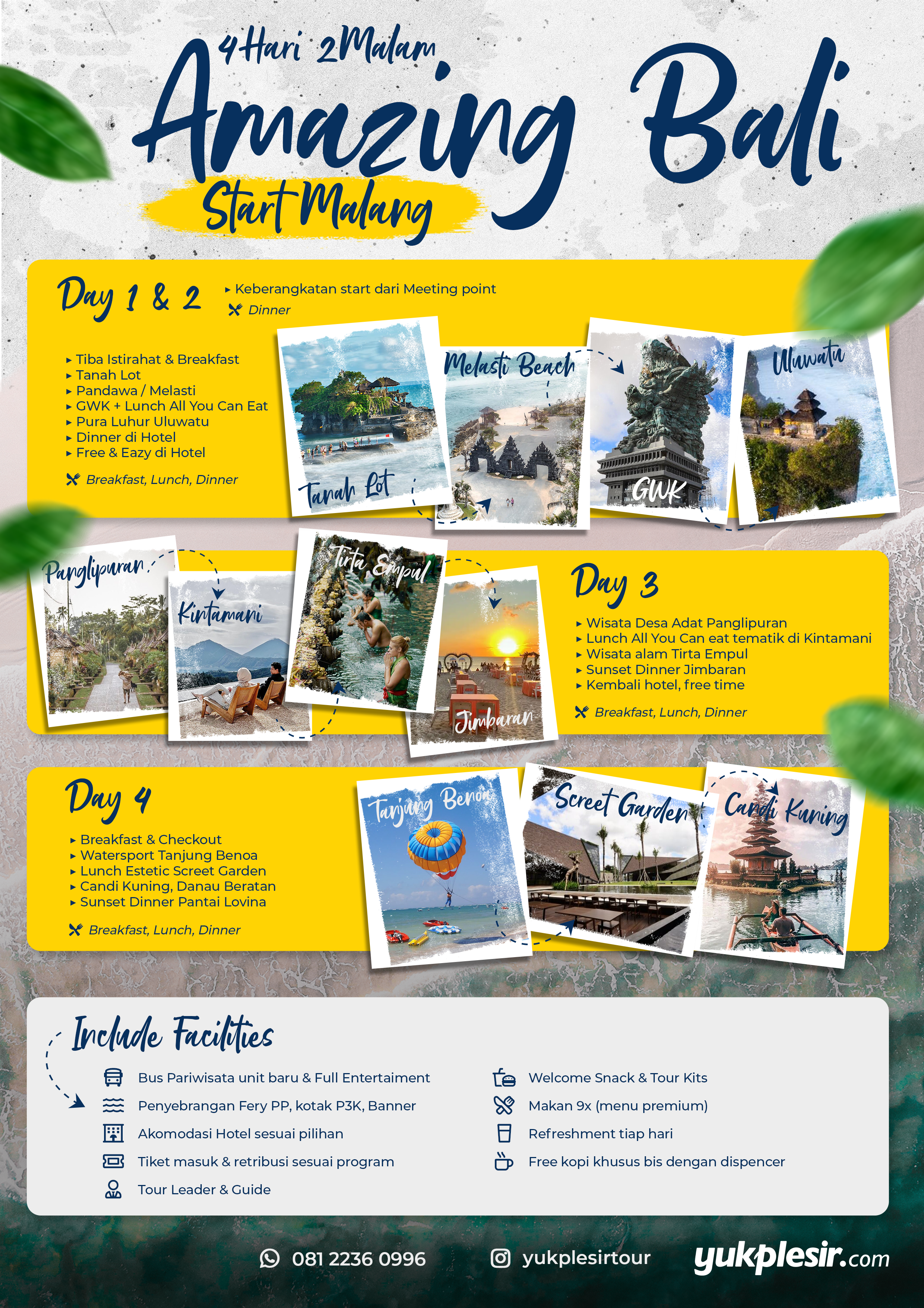 Itinerary Yukplesir